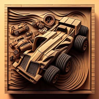 3D model Trackmania Turbo game (STL)